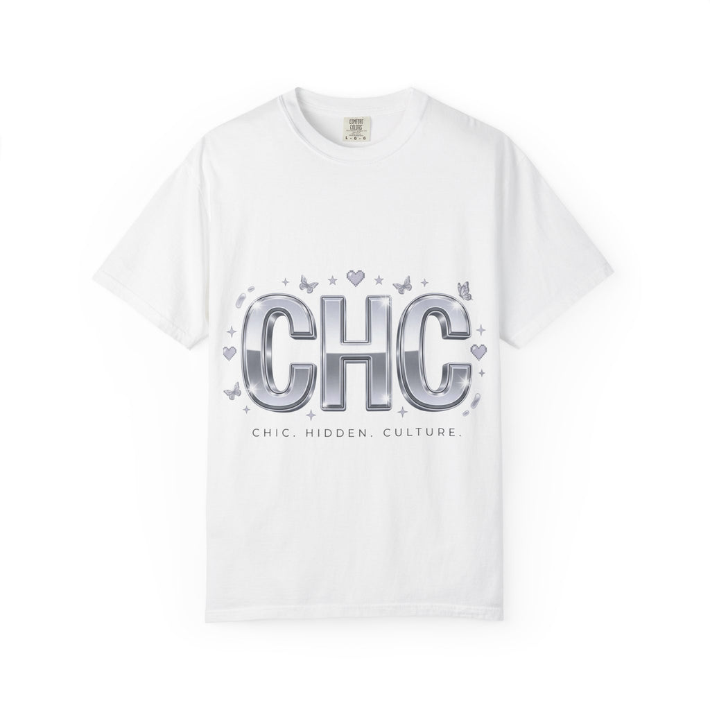 CHC Butterfly Graphic T-Shirt — "What's Reality?" Vintage Logo Tee
