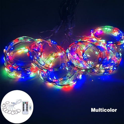3M Christmas Lights Curtain Garland Christmas Decorations for Home