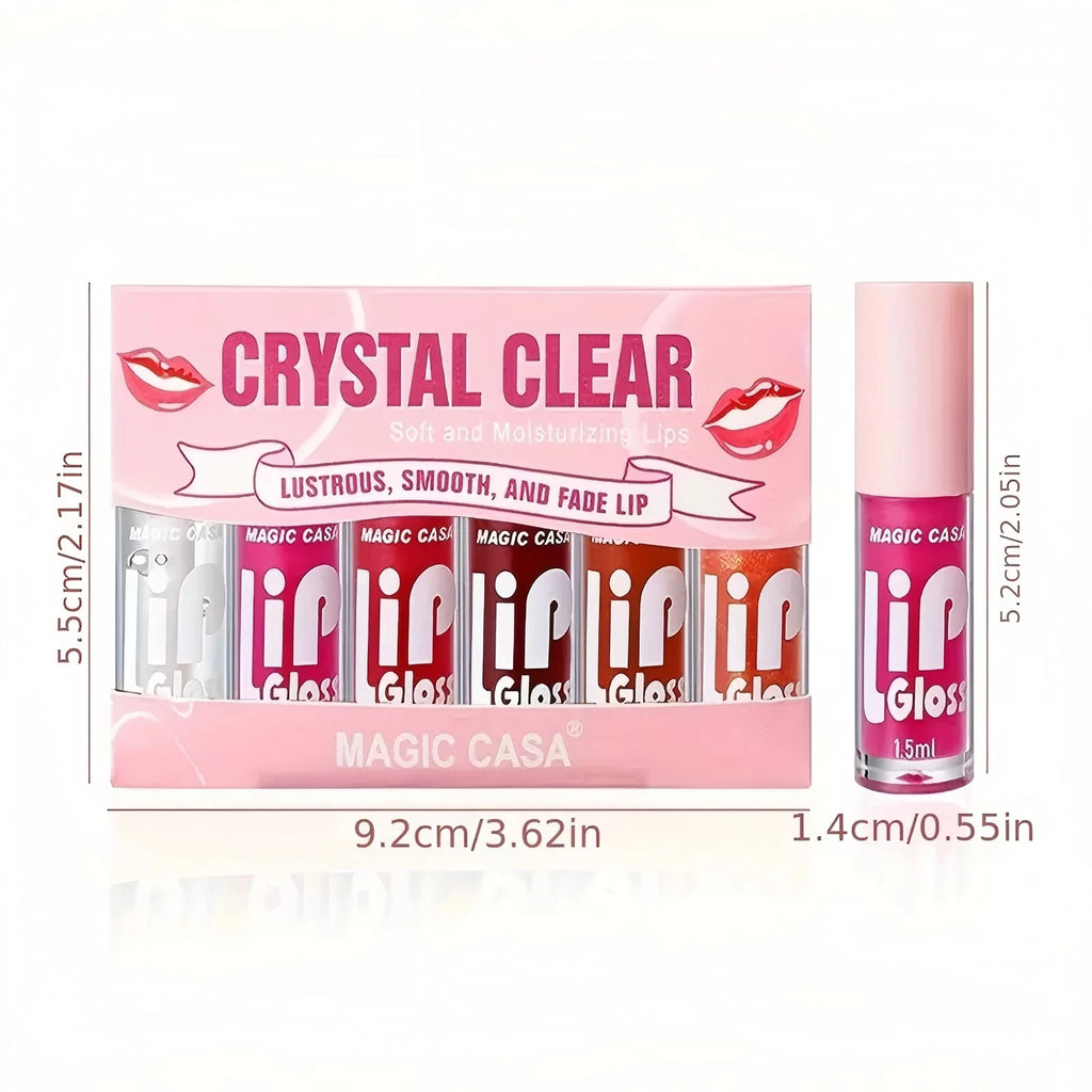 Shiny Mineral Formula Lip Gloss Moisturizer Liquid