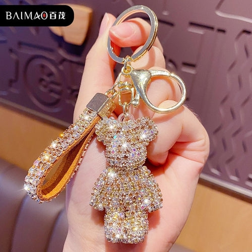 Decoration Keychains Bears | Fashion Jewelry Keychain Bear | Bear Key