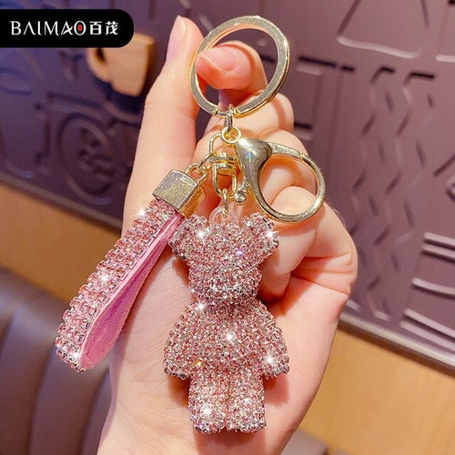 Decoration Keychains Bears | Fashion Jewelry Keychain Bear | Bear Key
