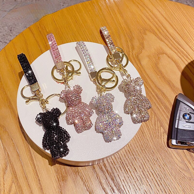 Decoration Keychains Bears | Fashion Jewelry Keychain Bear | Bear Key