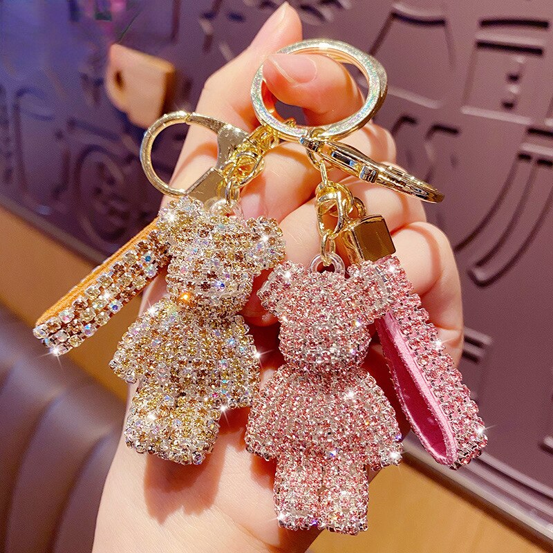 Decoration Keychains Bears | Fashion Jewelry Keychain Bear | Bear Key