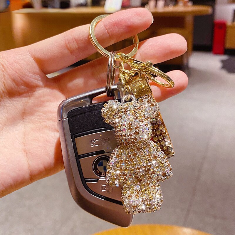 Decoration Keychains Bears | Fashion Jewelry Keychain Bear | Bear Key