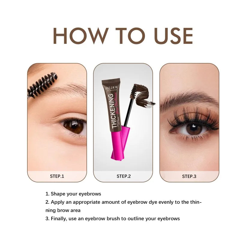 Brow Dye Waterproof Natural Eyebrow Tint