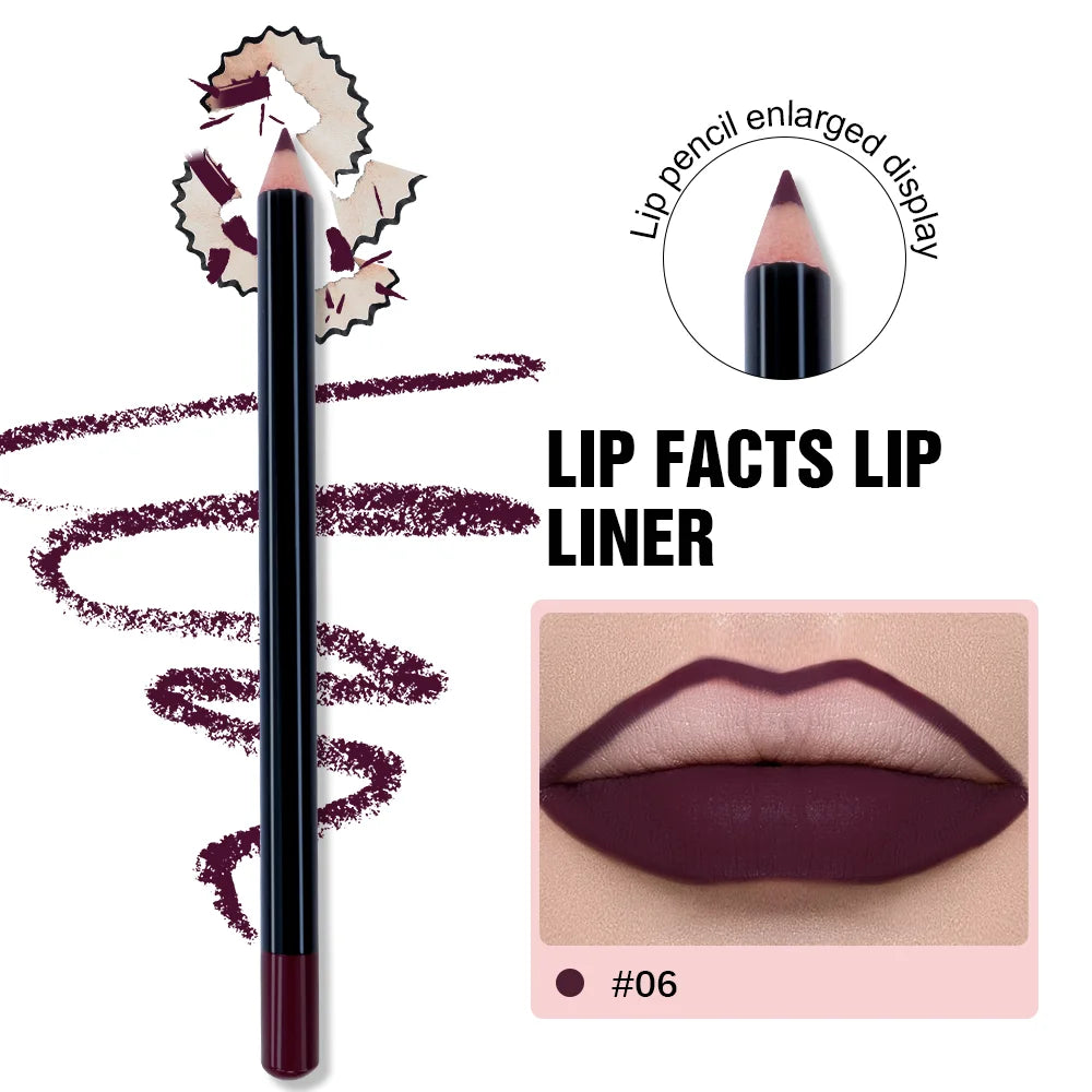 Cruelty Free Private Label High Quality Fashion Nude Creme Brown Lip Liner