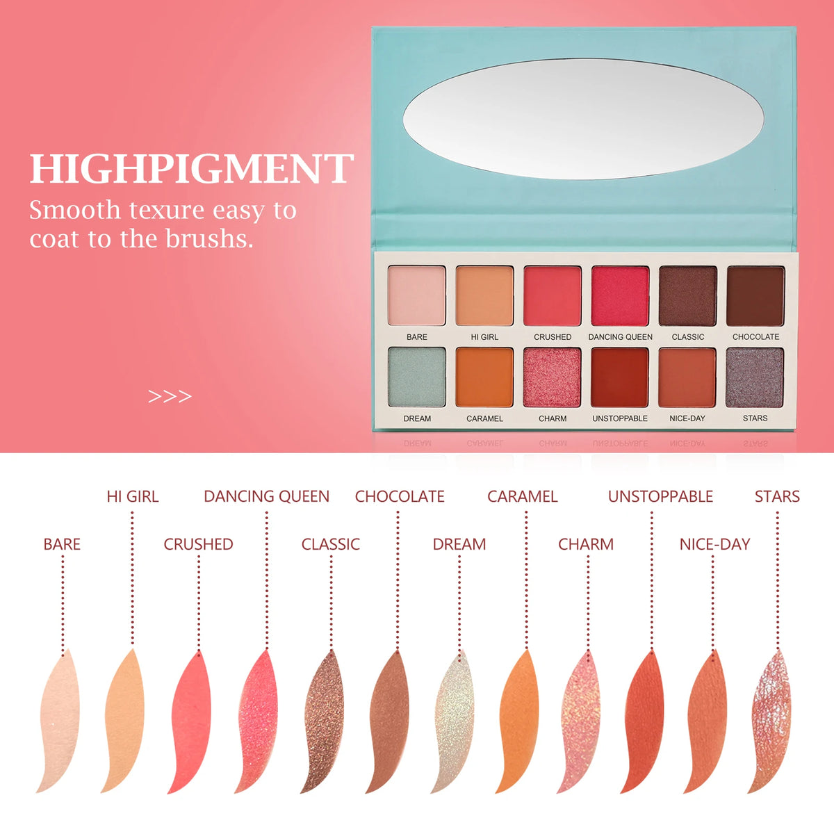 Quality Glitter Eyeshadow Palette