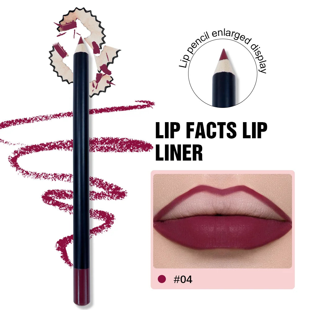Cruelty Free Private Label High Quality Fashion Nude Creme Brown Lip Liner