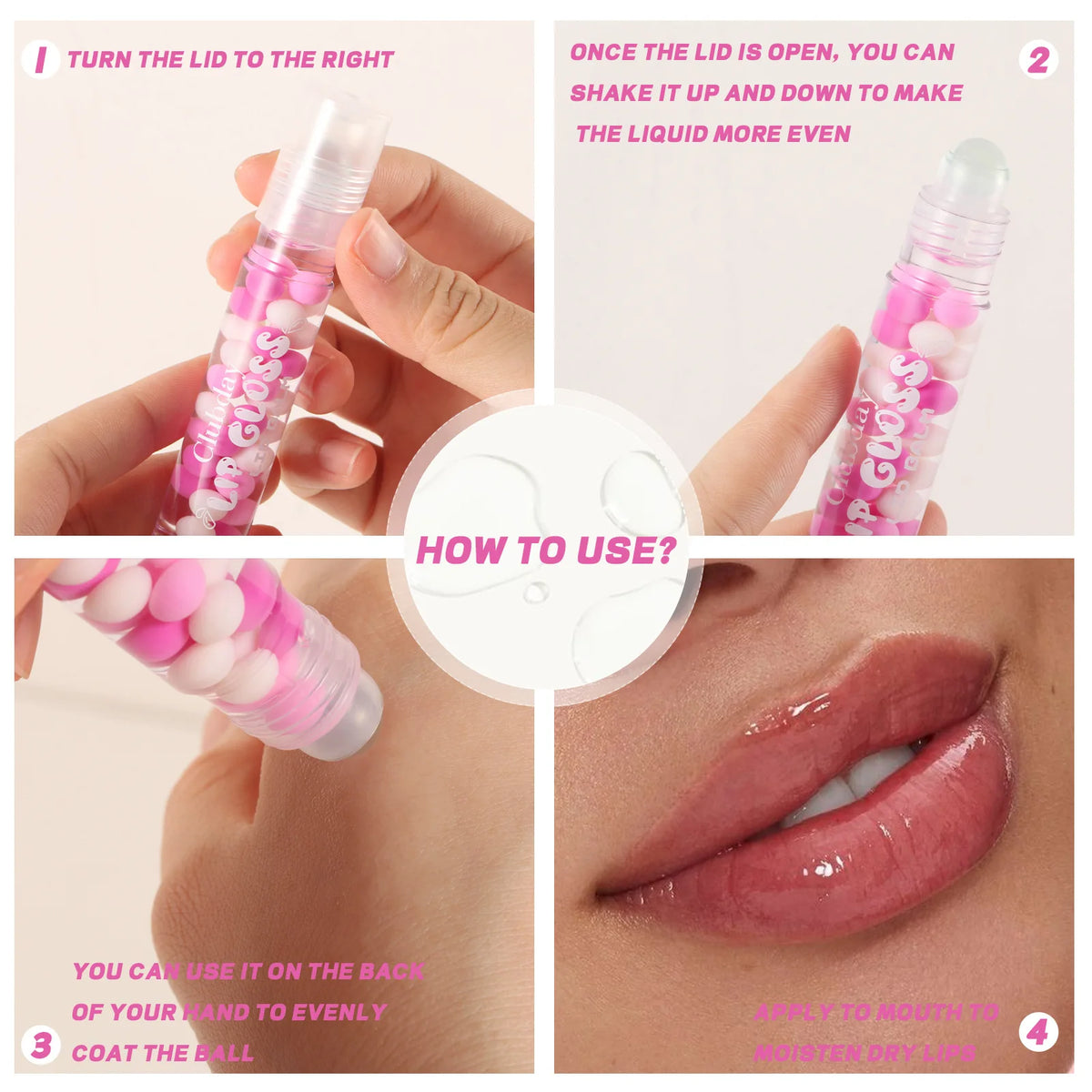 Y2K Roll-On Lip Oil Set