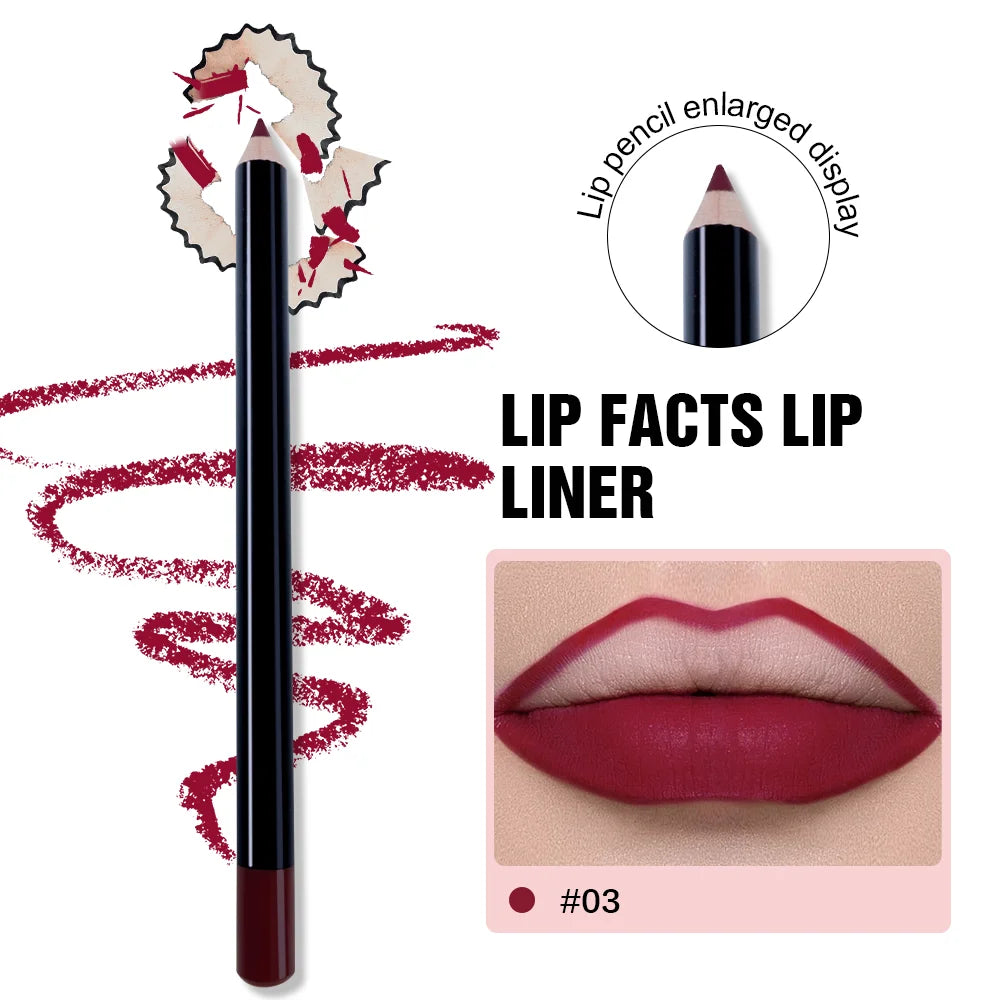Cruelty Free Private Label High Quality Fashion Nude Creme Brown Lip Liner