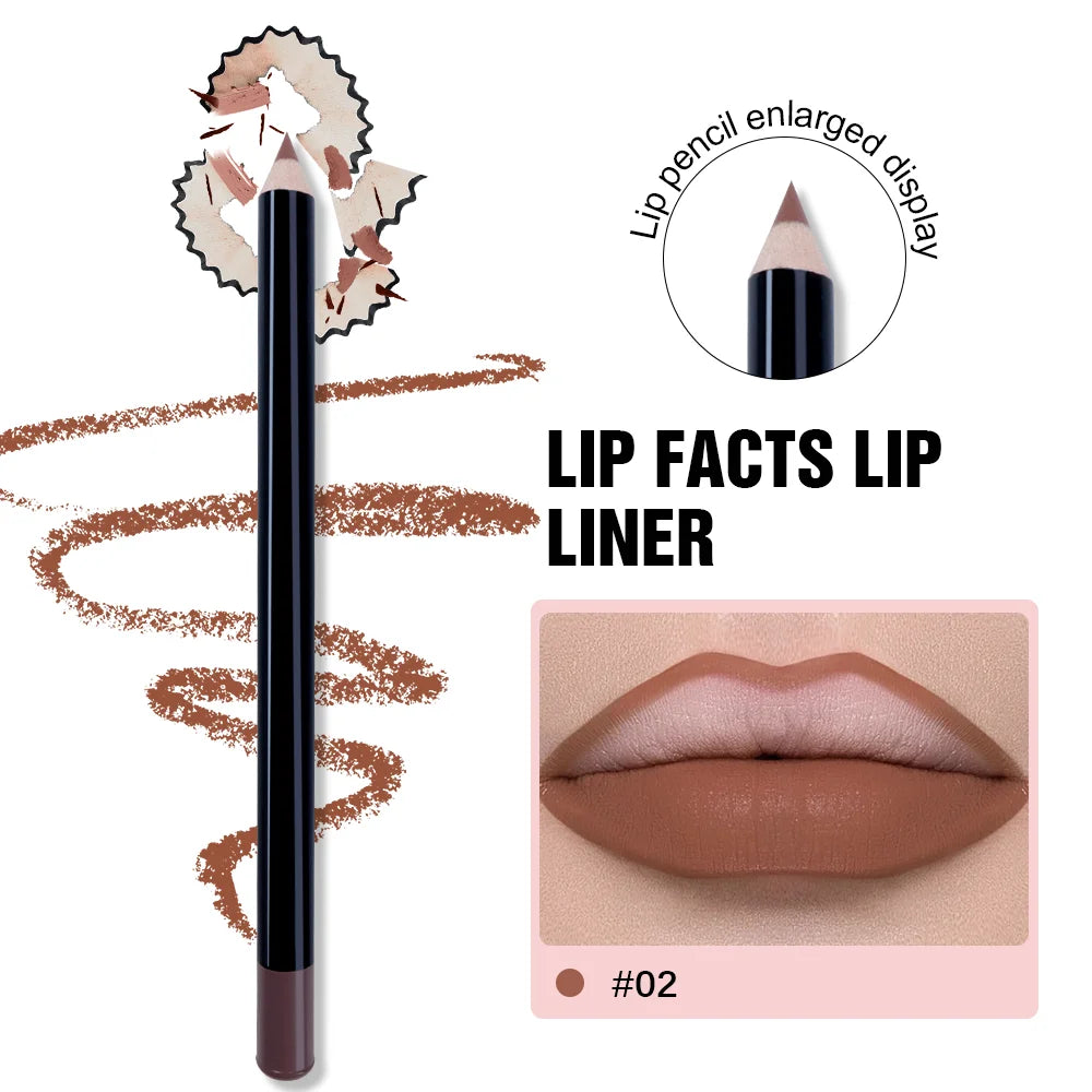 Cruelty Free Private Label High Quality Fashion Nude Creme Brown Lip Liner