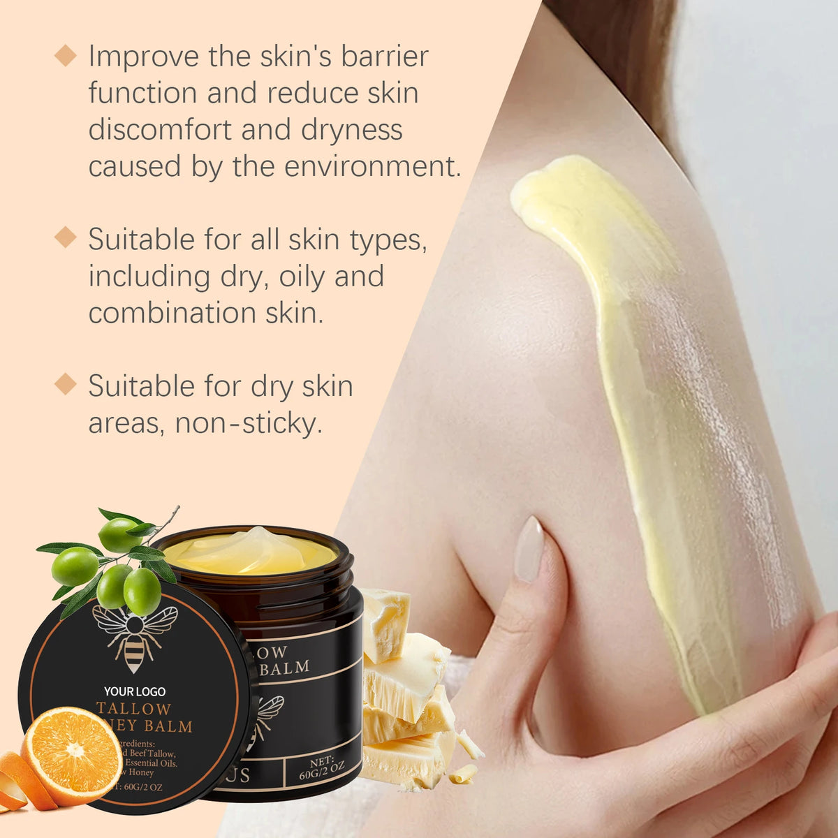 Moisturizing Skincare Face Body Moisturizer Cream Balm