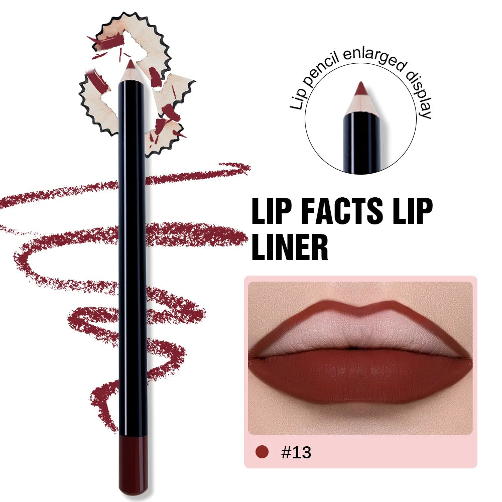 Cruelty Free Private Label High Quality Fashion Nude Creme Brown Lip Liner
