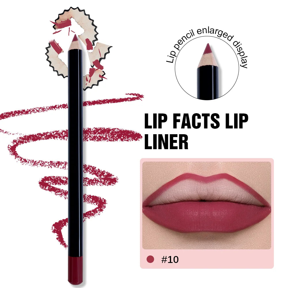 Cruelty Free Private Label High Quality Fashion Nude Creme Brown Lip Liner