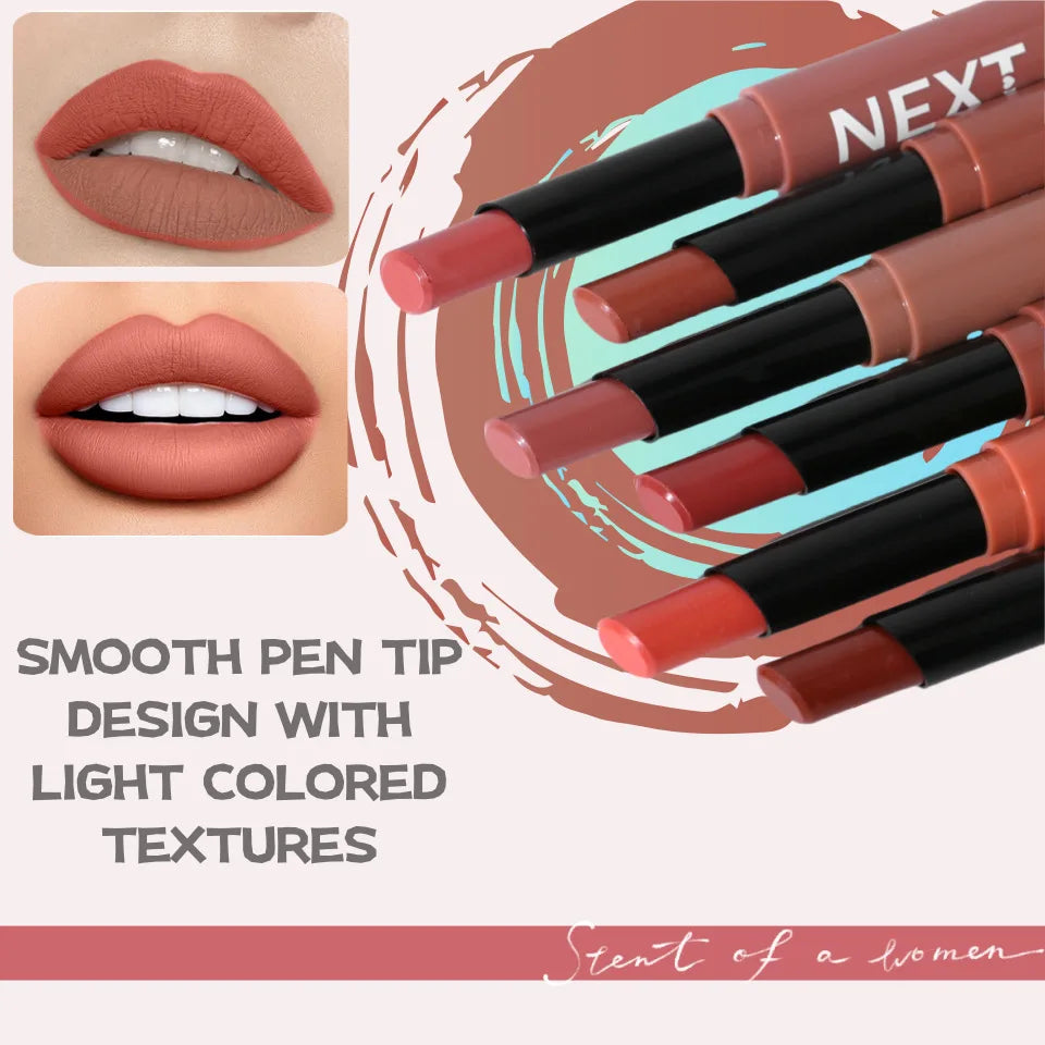 Waterproof Rotating Matte Lipstick
