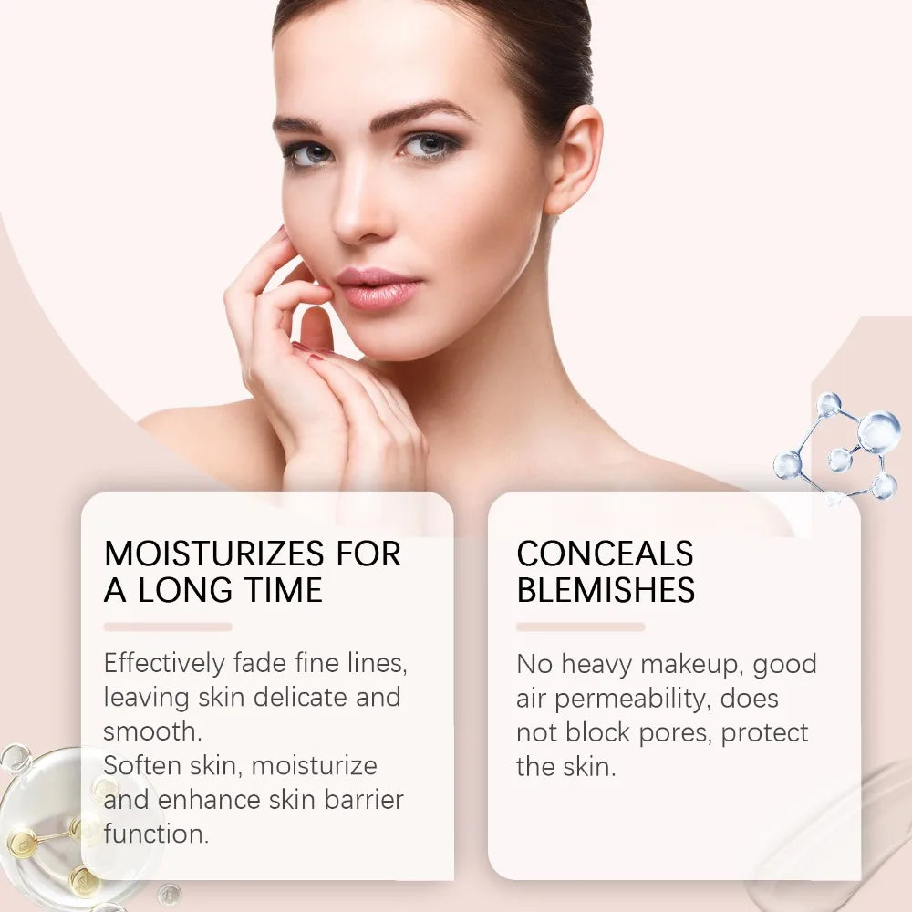 Liquid Foundation Long Lasting Setting Refreshing