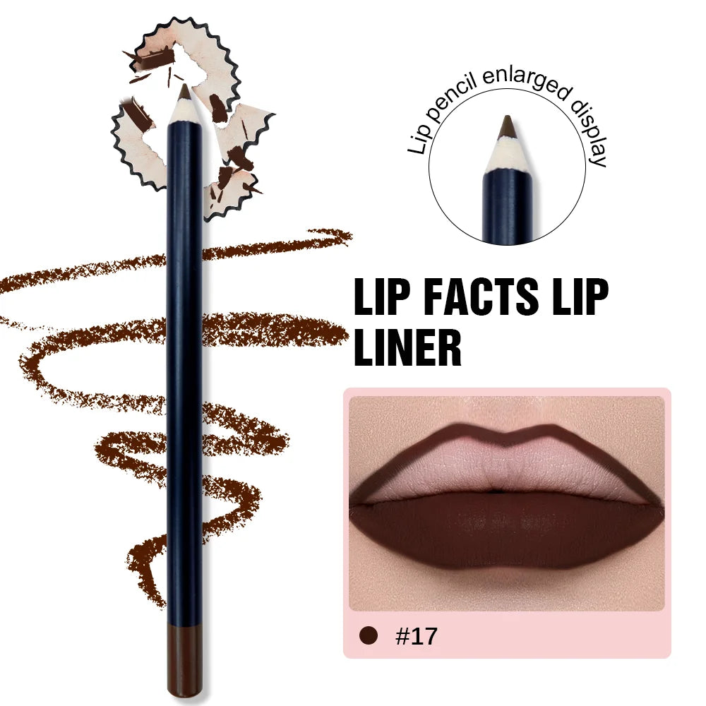 Cruelty Free Private Label High Quality Fashion Nude Creme Brown Lip Liner