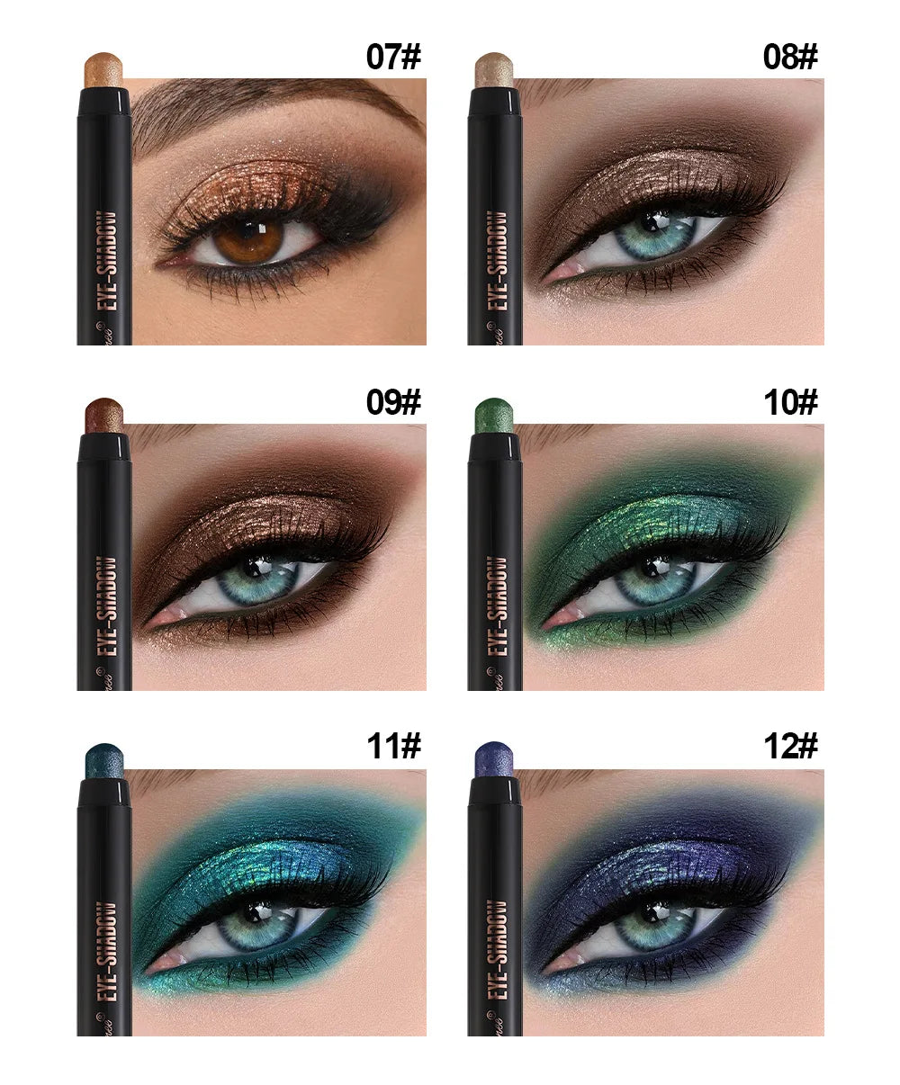 Eyeshadow Pencil Set Matte Finish