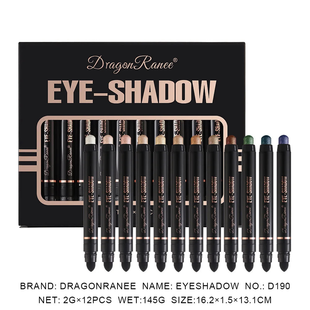 Eyeshadow Pencil Set Matte Finish