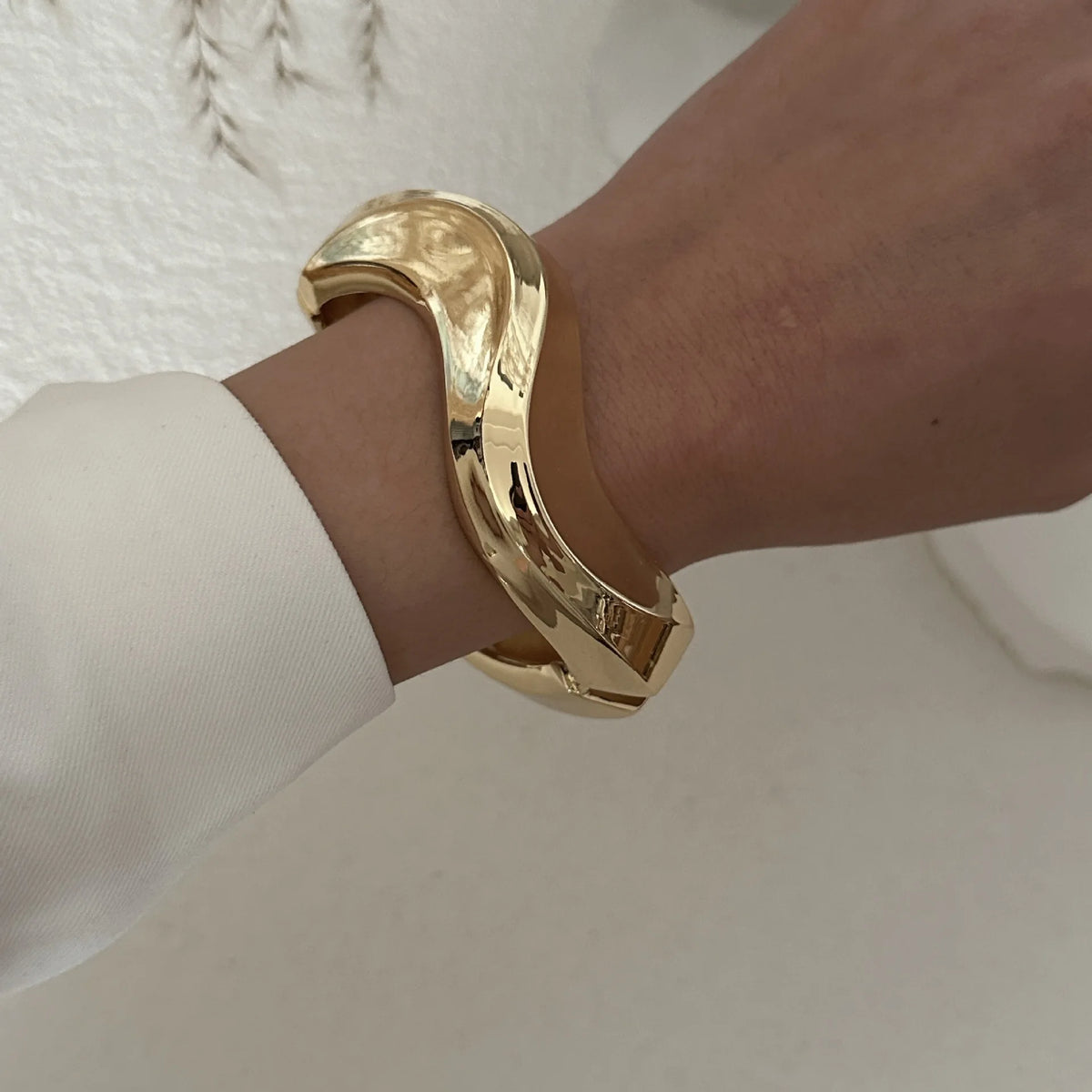 Geometric Metal Bangles Bracelet