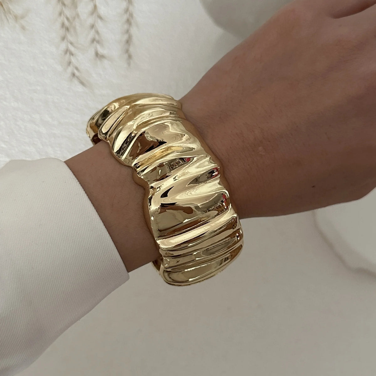 Geometric Metal Bangles Bracelet