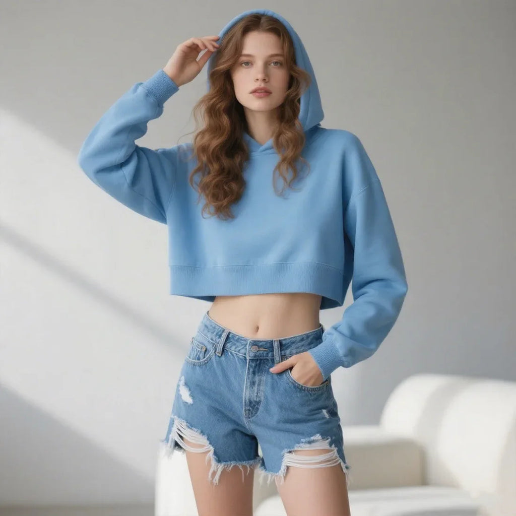 Trendy Cotton Hoodie Casual Overhead