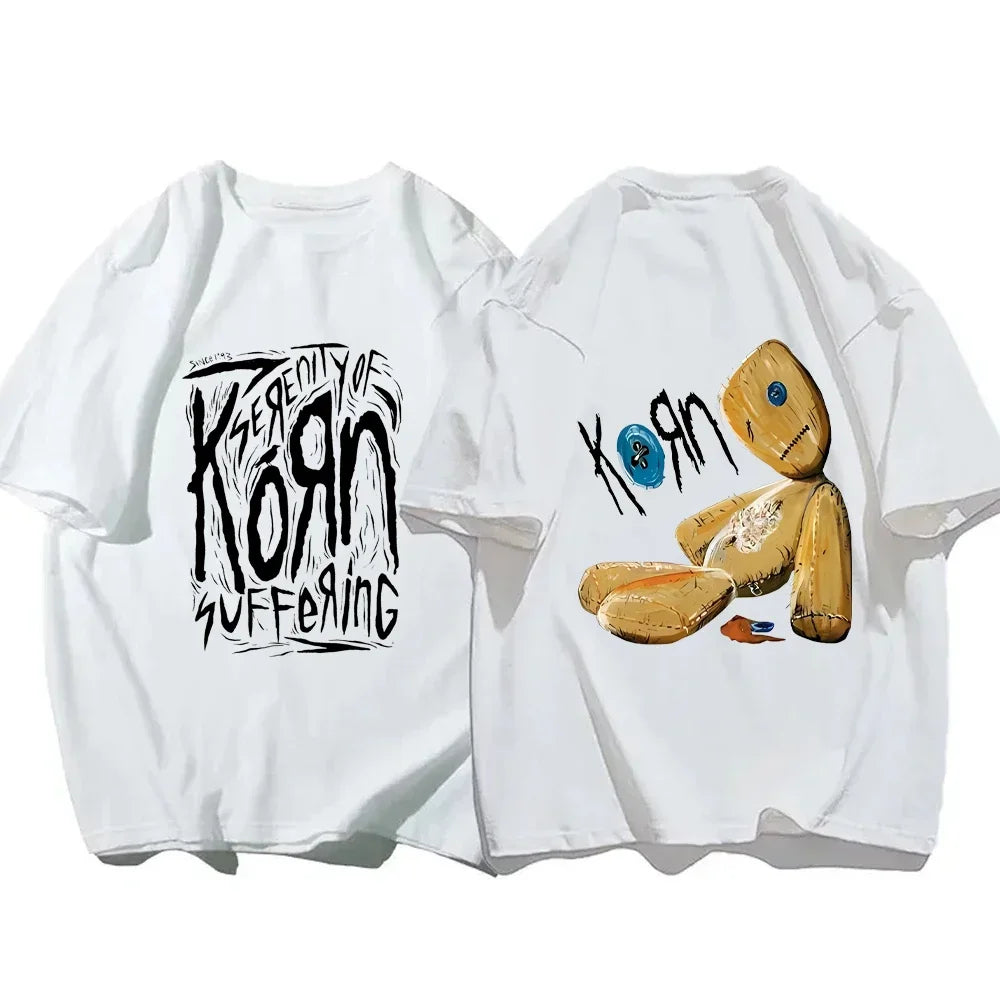 Korn Rock Band Shirt Korn WORLD TOUR Music