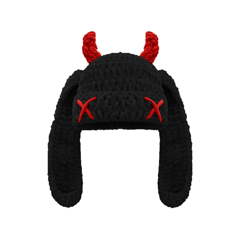 Casual Y2K SkullCap Hats Ski Caps