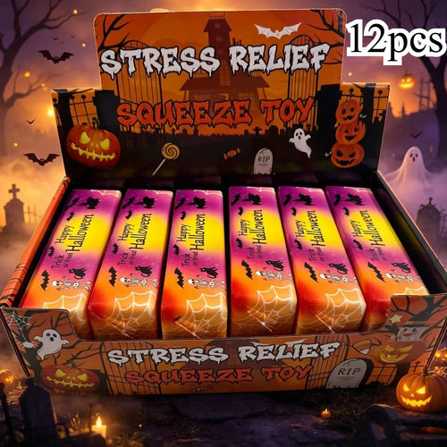 Halloween Slow Rising Butter Stick Squishy Toy Soft Wet Elastic