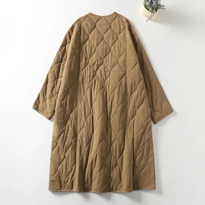 Casual Loose Female Long Overcoat