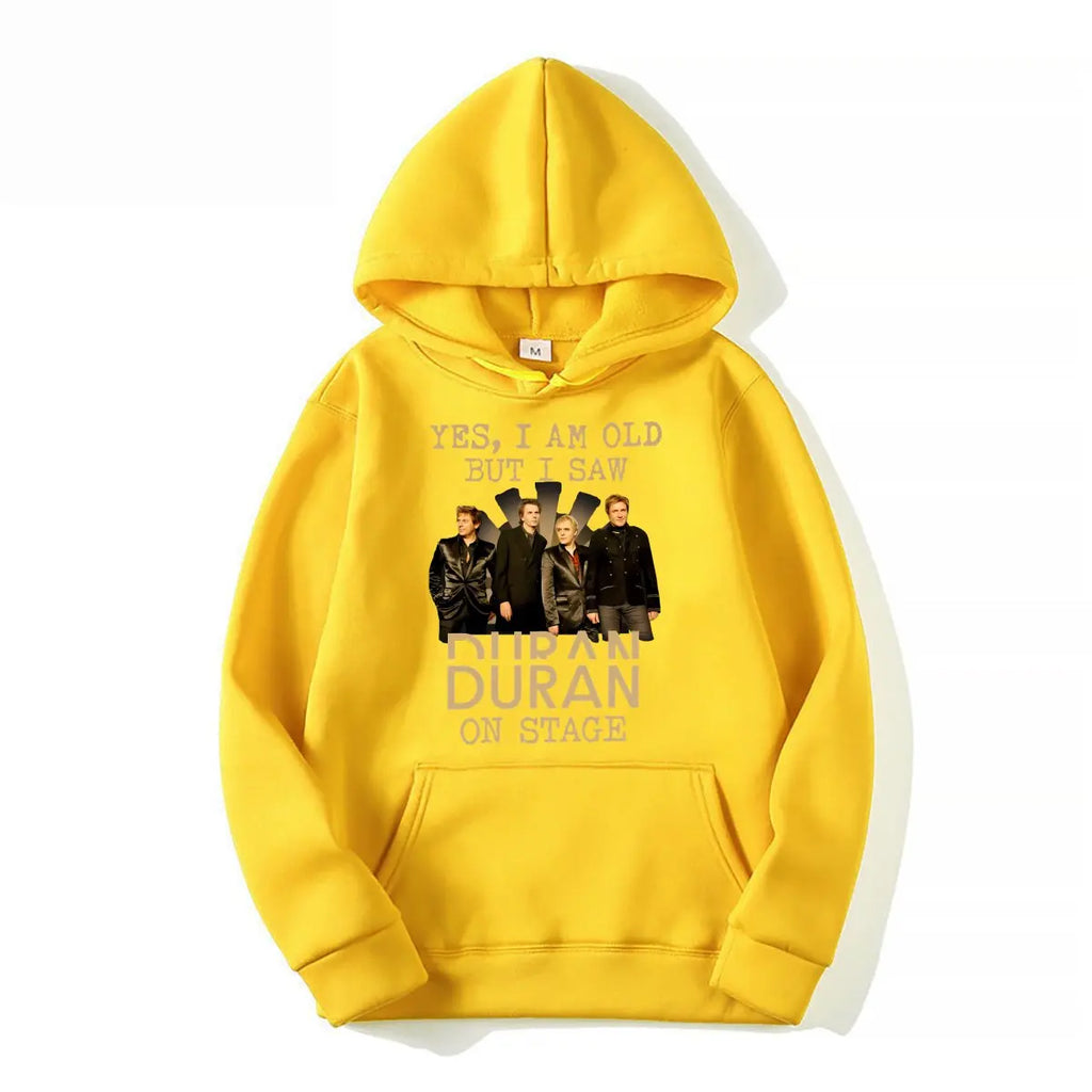 I'm Old But I Saw Duran On Stage hoodies 90s Vintage Band 2023 Tour’
