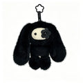 Cute Juju Rabbit Plush Keychain Flower Eye Bunny Stuffed Doll Kawaii