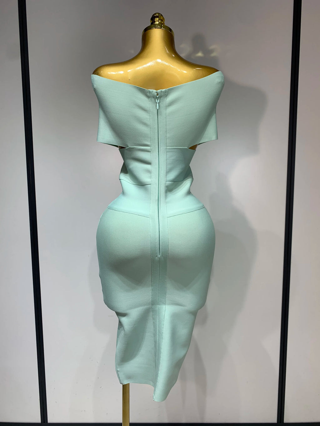High Quality Women Bodycon Sexy Off The Shoulder Bandage Dress Club Dress