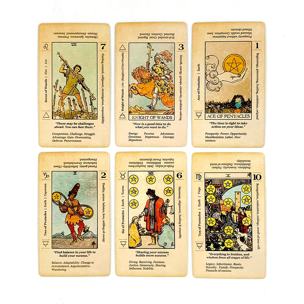 Meaning Tarot Card A 78 Cards With Meaning On Them Beginner Tarot