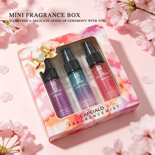 Mini Home Fragrance Mist Gift Box 3Pcs Portable Room Air Freshener