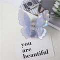 Fashion Sweet Colorful Butterfly Hair Claw Acetate Butterfly Crab Hair