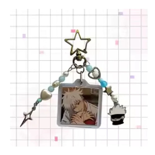 Handmade Jujutsu Inspired Keychains JJK Phone&Bag Charms Yuji Nobara