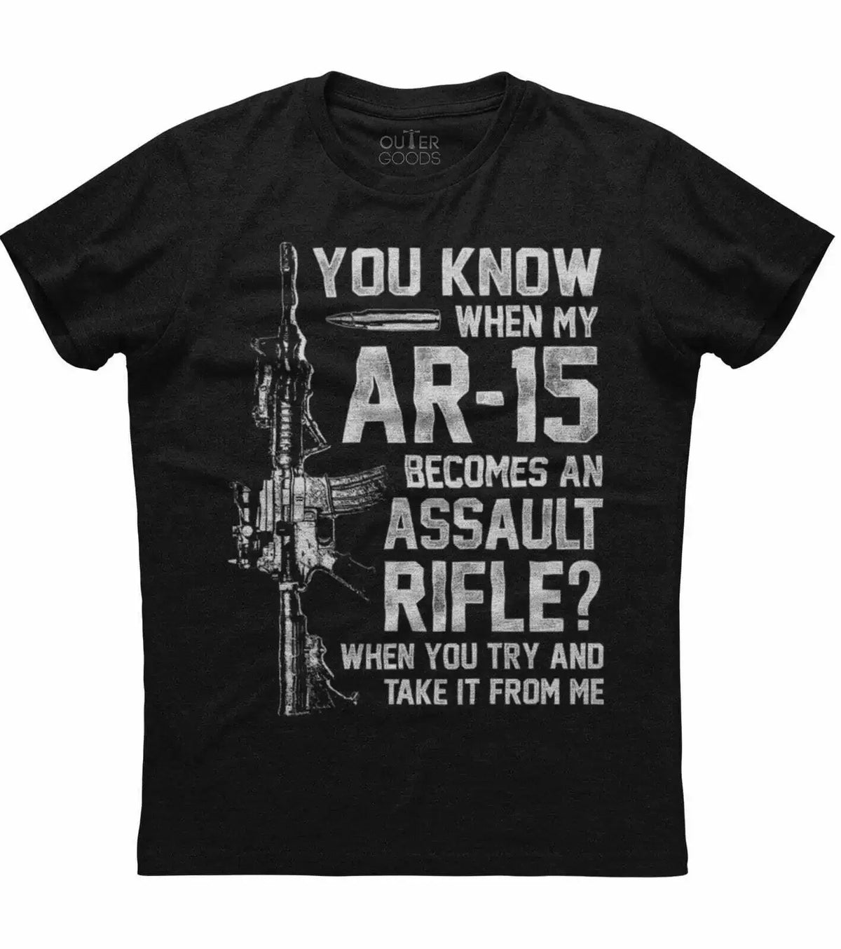 When My AR 15 Becomes An Assault Rifle. Funny Gun Owner Phrase