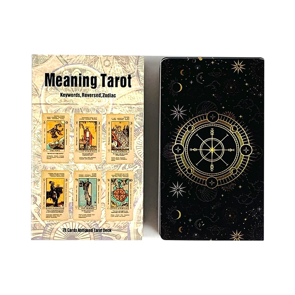 Meaning Tarot Card A 78 Cards With Meaning On Them Beginner Tarot