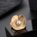 Flashbuy Chunky Gold Color Metal Geometric Rings for Women Statement