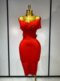 High Quality Women Bodycon Sexy Off The Shoulder Bandage Dress Club Dress