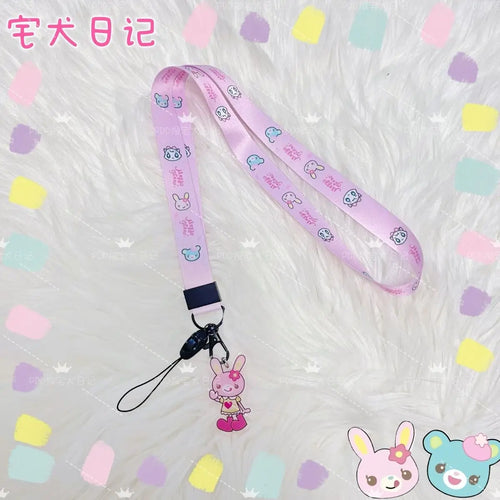 Japanese Original Cartoon MP Mobile Phone Lanyard Sweet Girl Cute Fall