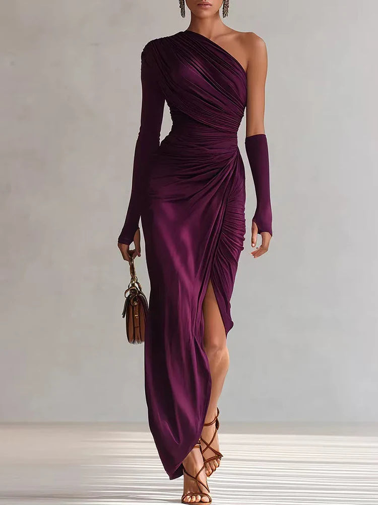 Elegant Split Party Dress