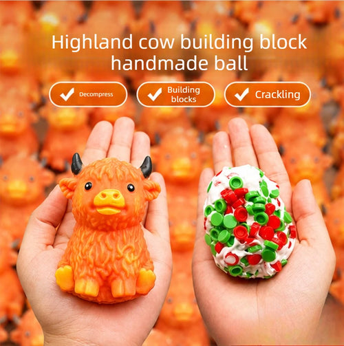 Butter Stick Squishy Fidget Toy, Crunchy Squeeze Stress Ball,Soft