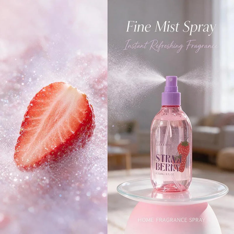 `Strawberry Scent Room Spray, Household Air Freshener, Sweet Fruity