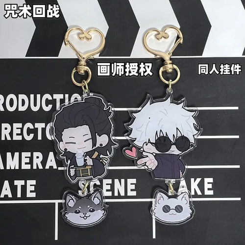 Handmade Jujutsu Inspired Keychains JJK Phone&Bag Charms Yuji Nobara