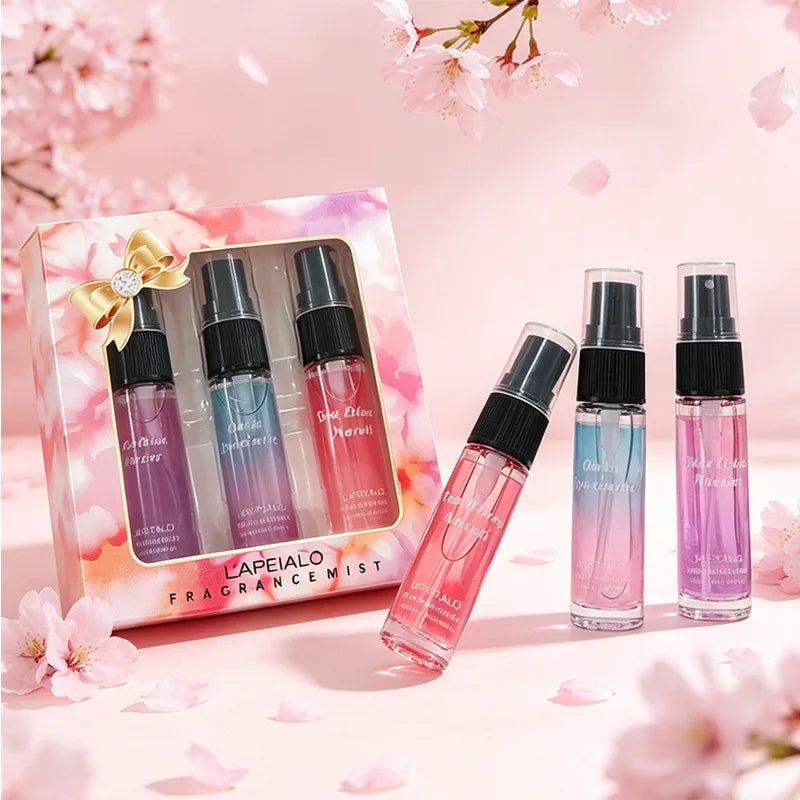 Mini Home Fragrance Mist Gift Box 3Pcs Portable Room Air Freshener