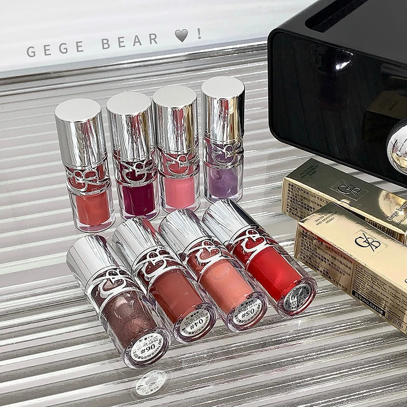 Glittering Mirror Lip Glaze, Watery Shimmering Light Lip