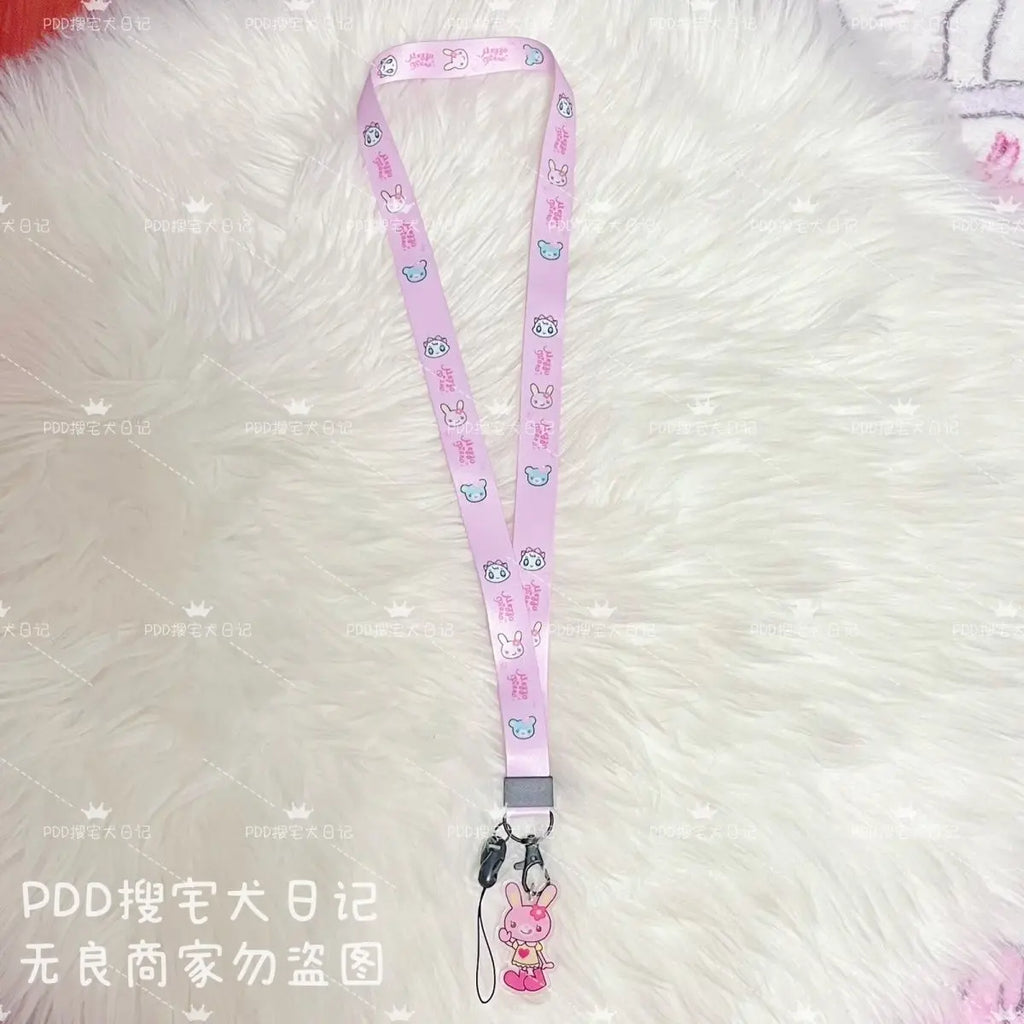 Japanese Original Cartoon MP Mobile Phone Lanyard Sweet Girl Cute Fall