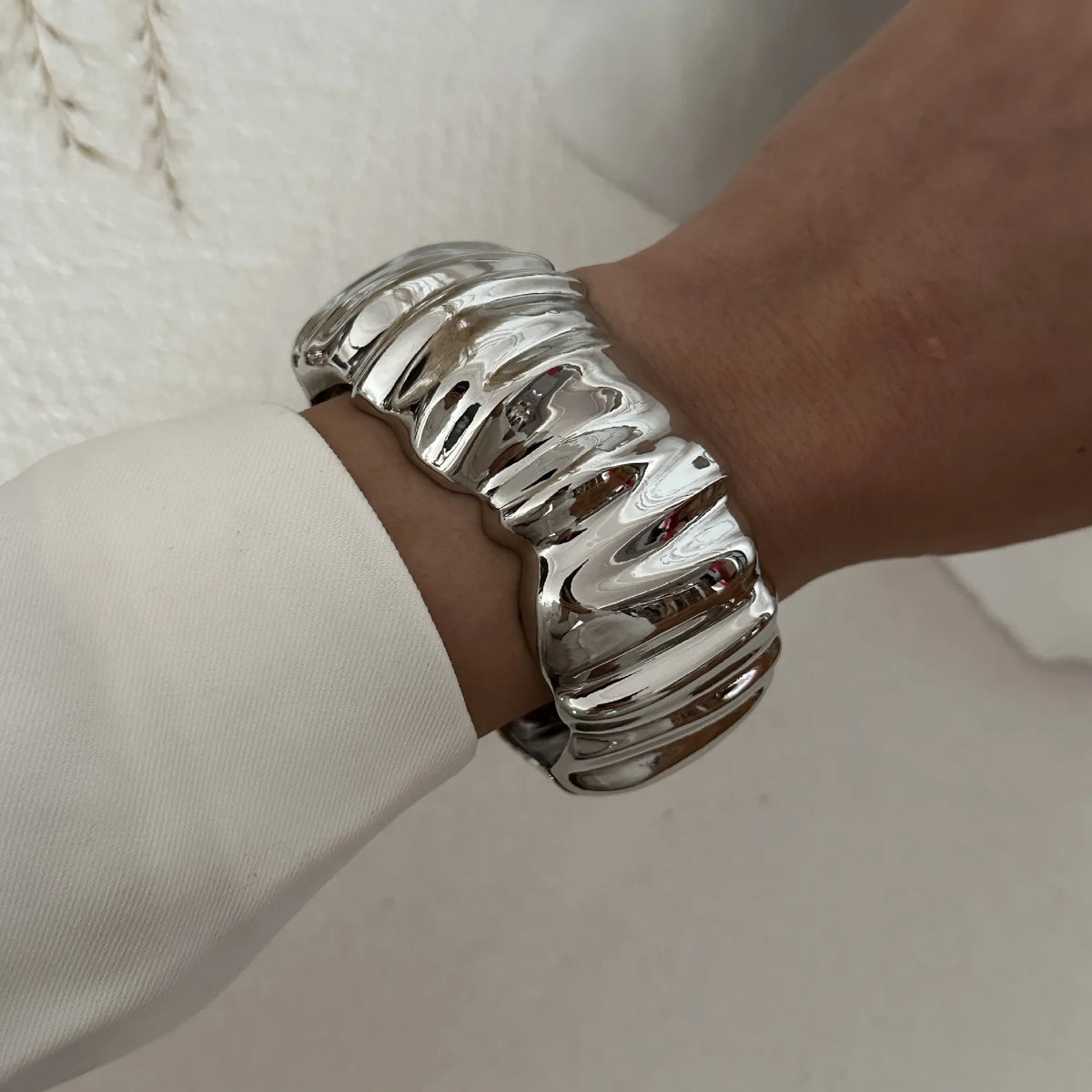 Geometric Metal Bangles Bracelet